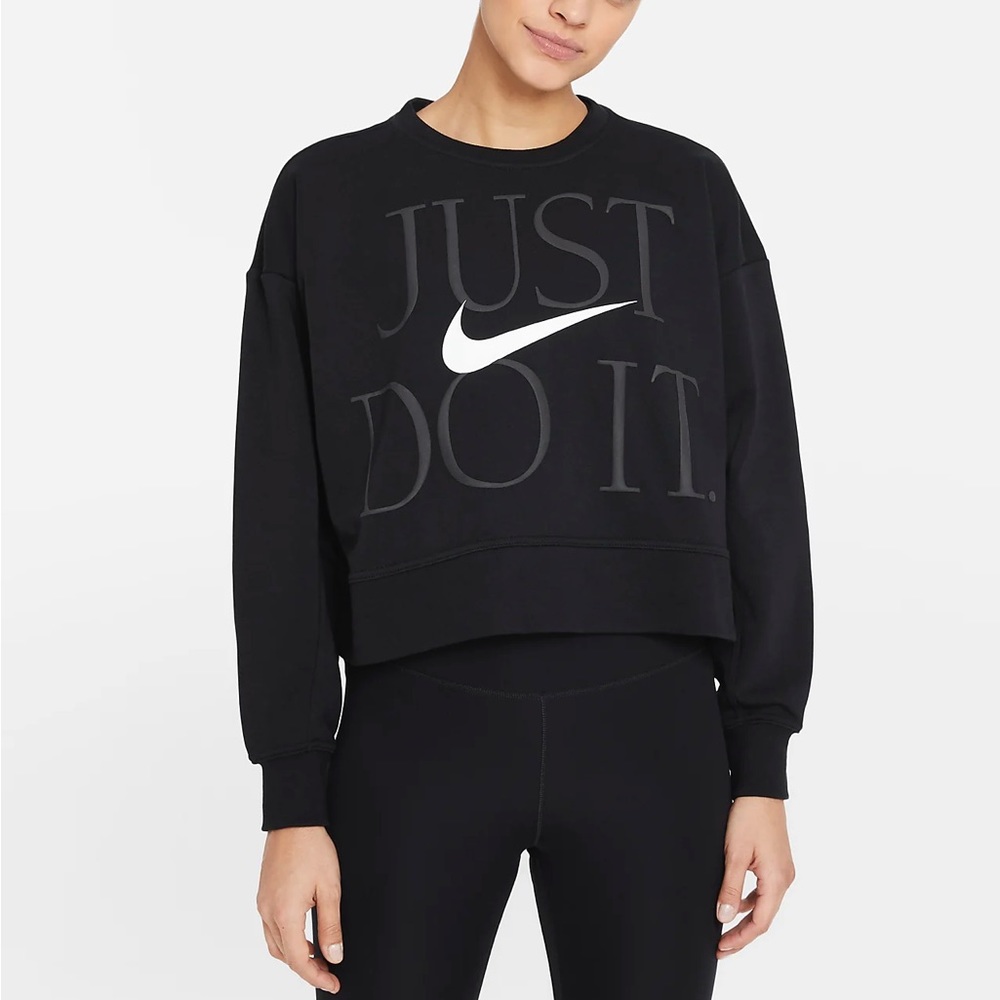 Nike Cropped Crewneck Sweatshirt